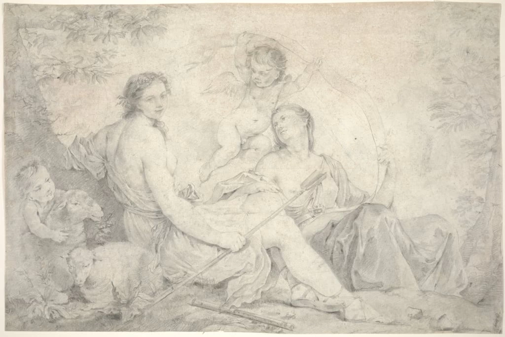 Estia in un paesaggio mitico - Dallas Museum of Art